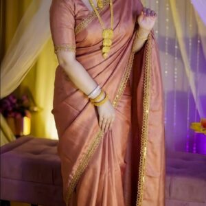 Indian Tuba Lama Silk Saree | ইন্ডিয়ান তুবা লামা সিল্ক শাড়ি