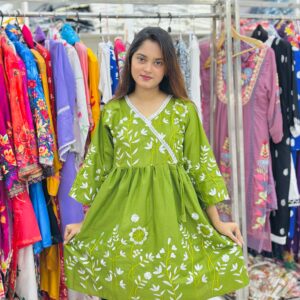 Unique Embroidered One Piece Tops | ইউনিক এমব্রয়ডারি ওয়ান পিস টপস
