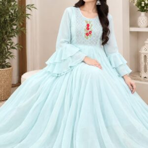 আকর্ষণীয় One Piece Gown – AamarMarket One Piece Gown – নারীদের আকর্ষণীয় ওয়ান পিস গাউন