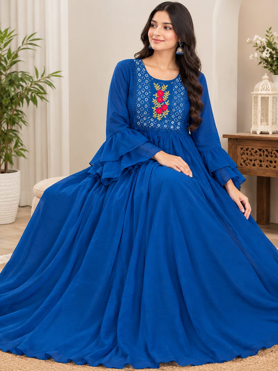 Stunning One Piece Gown | আকর্ষণীয় ডিজাইনের গাউন - Image 2