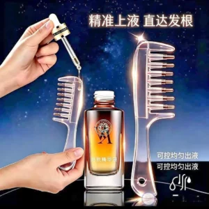Scalp Applicator Comb with Hair Serum – চুলের গোড়ায় সহজে সিরাম/অয়েল ব্যবহারের অ্যাপ্লিকেটর