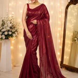 Fendi/Simar Indian Silk Saree | ইন্ডিয়ান সিমার সিল্ক শাড়ি