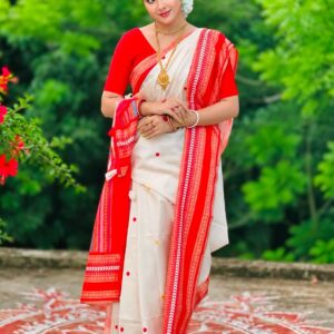 Indian Inspired Assam Silk Saree | আসাম সিল্ক শাড়ি