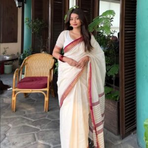 Printed Saree-এর সুন্দর প্রিন্ট ও ডিজাইনের ছবি। পণ্যের প্রকৃত রং, কাপড়, প্রিন্ট, সাইজ ও অন্যান্য বৈশিষ্ট্য Product Details অনুযায়ী যাচাই করুন। Printed Saree – স্টাইলিশ ও আকর্ষণীয় প্রিন্টেড শাড়ি