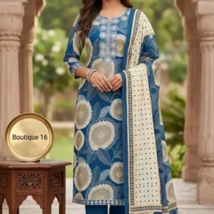 Boutique Three Piece Collection | ডিজিটাল প্রিন্টেড থ্রি-পিস