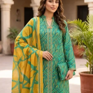 Charizma & Bin Hamid Lawn Three Piece | প্রিন্টেড লন থ্রি-পিস