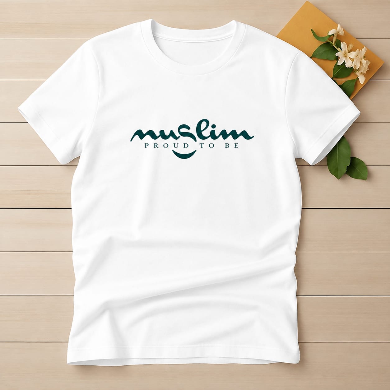 Cotton Printed Basic Islamic T-Shirt | কটন প্রিন্টেড টি-শার্ট - Image 9