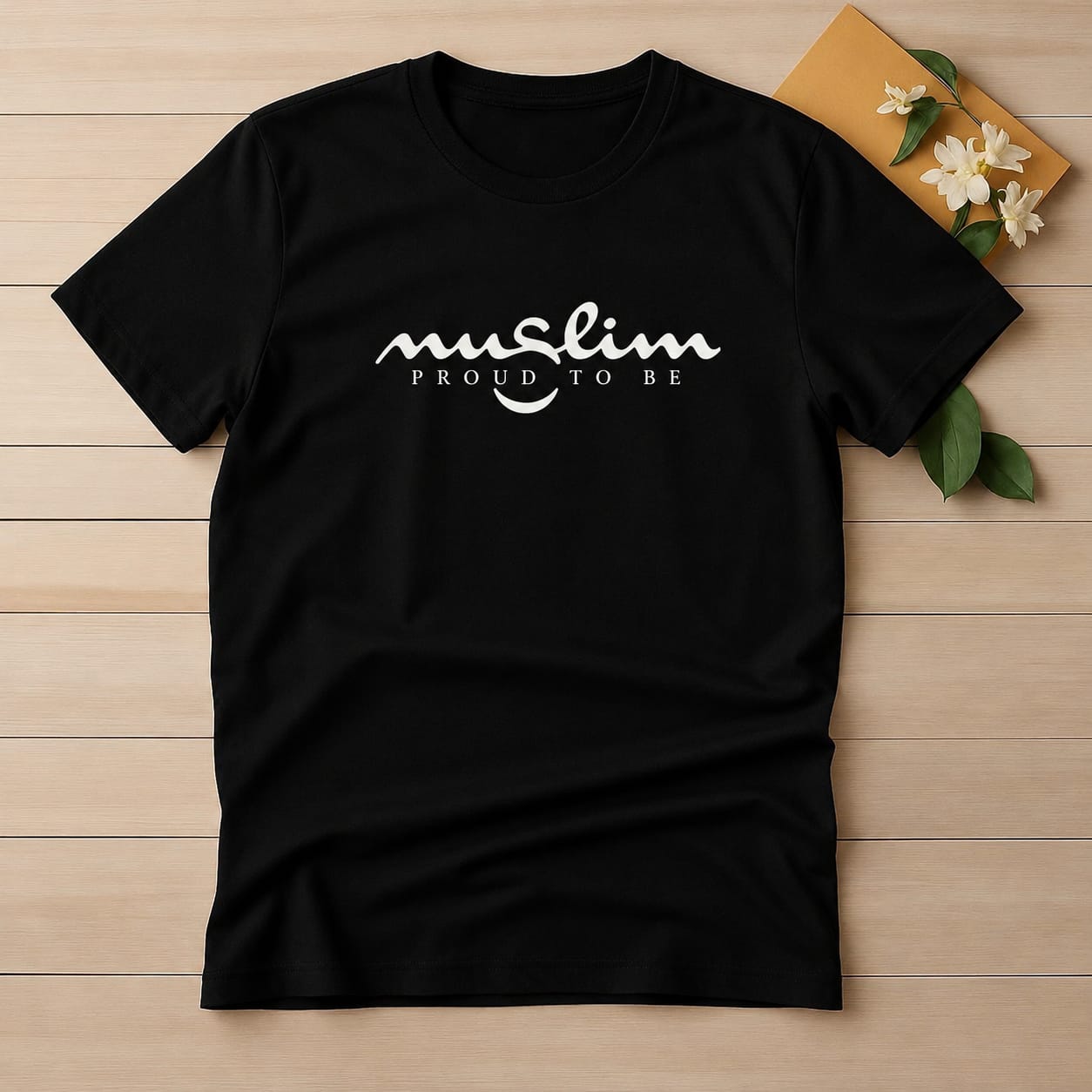 Cotton Printed Basic Islamic T-Shirt | কটন প্রিন্টেড টি-শার্ট - Image 7