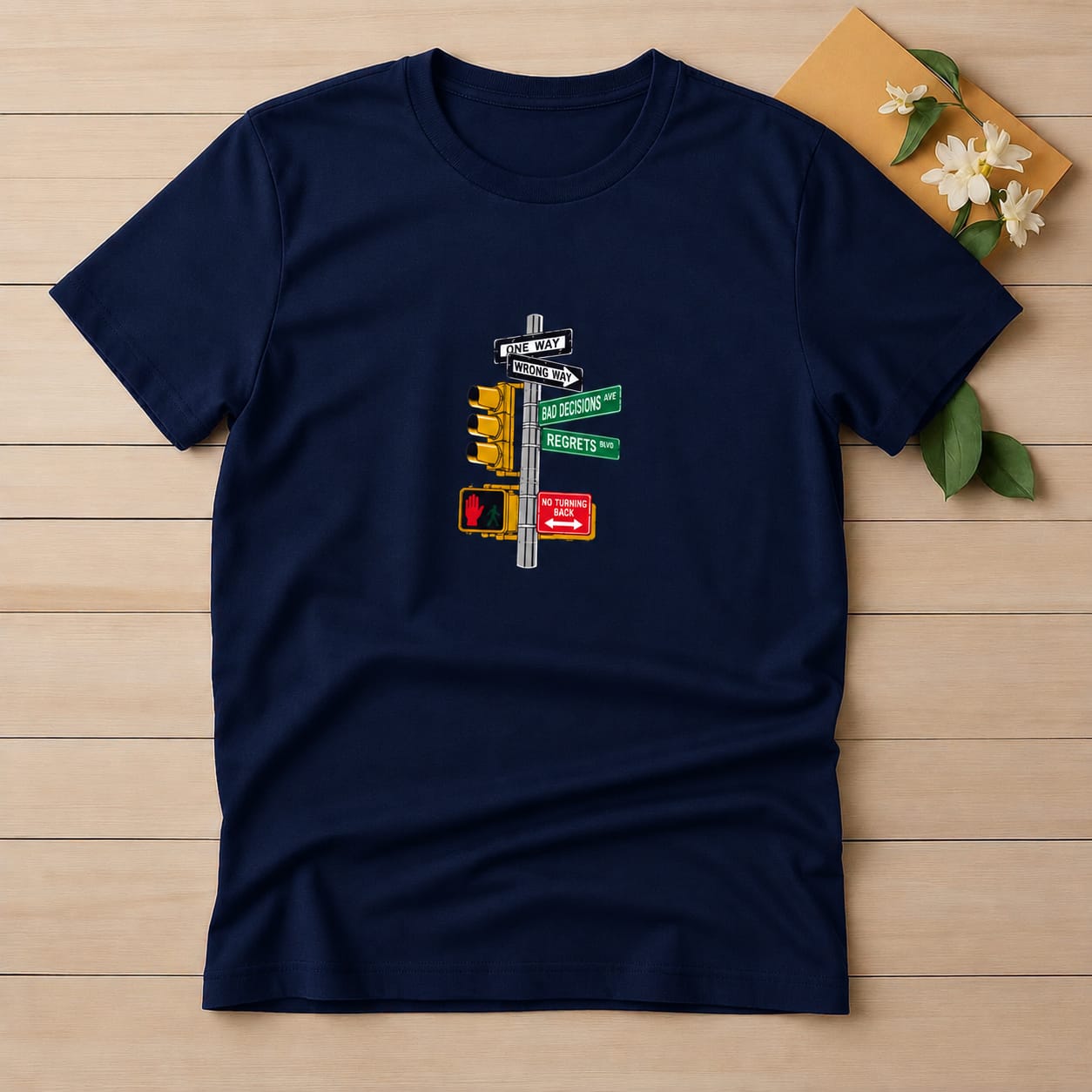 Cotton Printed Basic Islamic T-Shirt | কটন প্রিন্টেড টি-শার্ট - Image 4