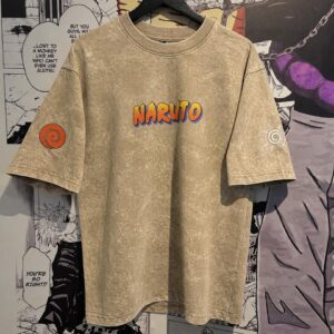 Maruto Acid Wash Drop Shoulder T-Shirt | স্টাইলিশ টি-শার্ট