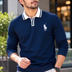 Premium Full Sleeve Polo Shirt | প্রিমিয়াম পোলো শার্ট