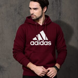Solid Printed Adidas Hoodie | প্রিমিয়াম স্টাইলিশ হুডি