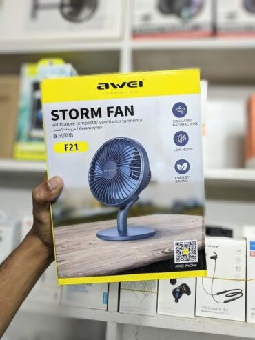 Awei F21 Mini Storm Rechargeable Fan