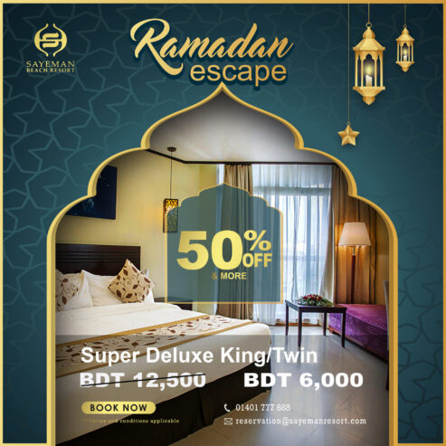 50% Off and More Offer | Sayeman Beach Resort