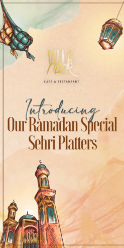 Ramadan Sheri Platter | Villa Azzur