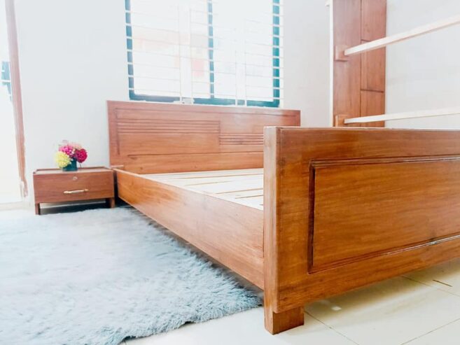 Shagun Wood Bed