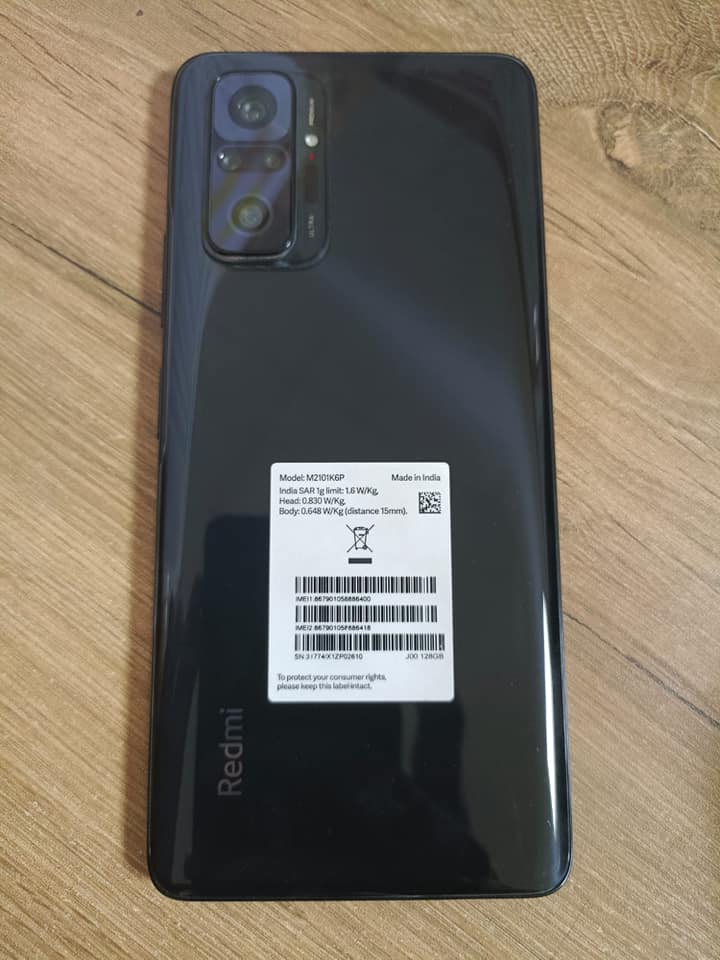 Xiaomi note 10pro