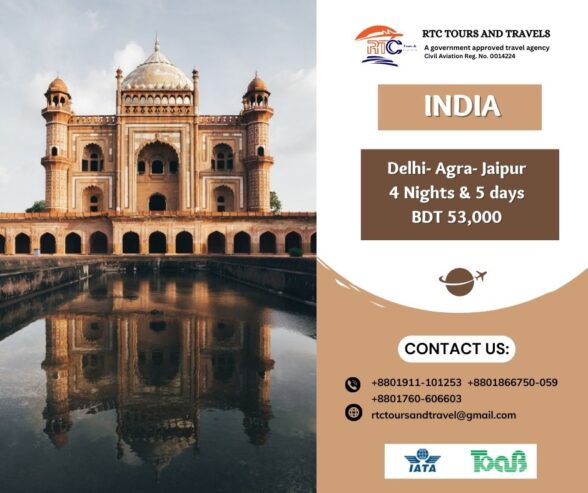Delhi-Agra-Jaipur tour package