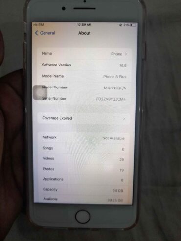 IPHONE 8 PLUS SELL