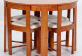 Round Dining Table with Four Chair