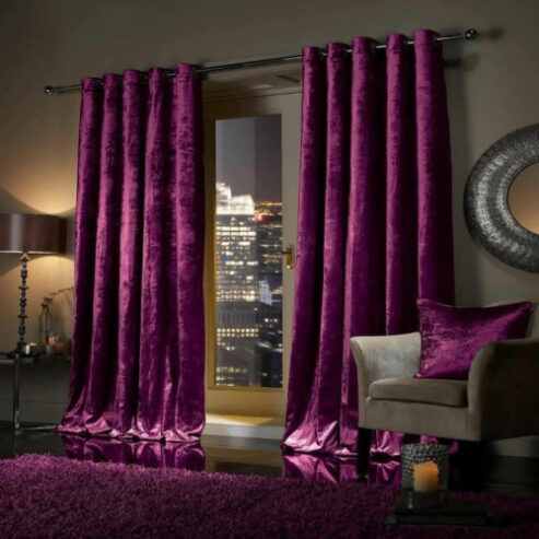 Korean Velvet Curtain