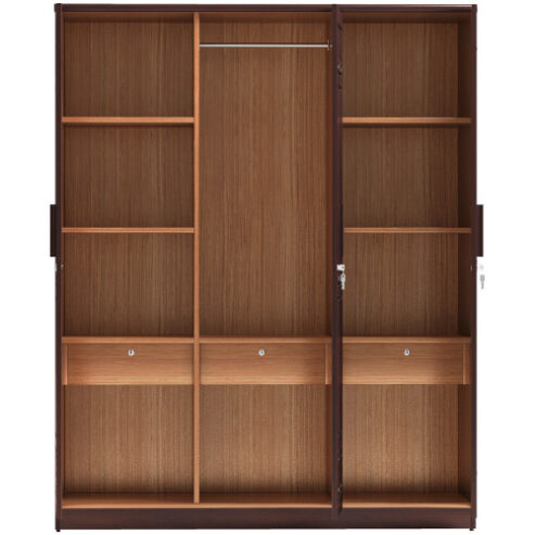 Decent Design 3-Door Cupboard Almirah