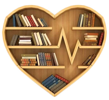 Heart Shaped Bookshelf Sale