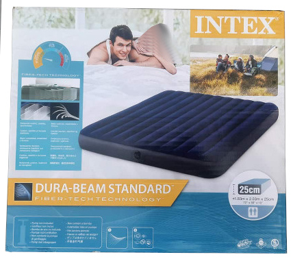 Intex 72″ Inflatable Waterproof Air Bed with Pump
