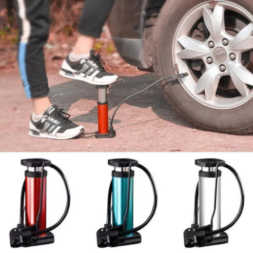 Mini Foot Air Pump For Car and Bike