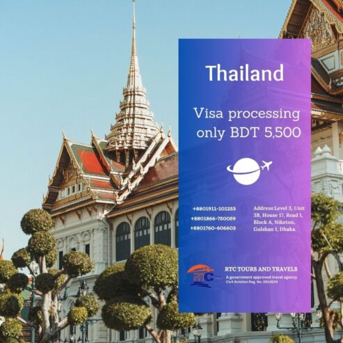 Thailand visa from Bangladesh