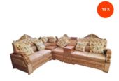 Wooden Corner Sofa