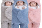 Cute Baby Hoodie Blanket