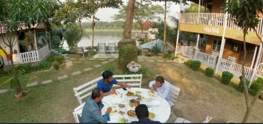 Resort Near Purbachal Saptarshi Riverside Resort