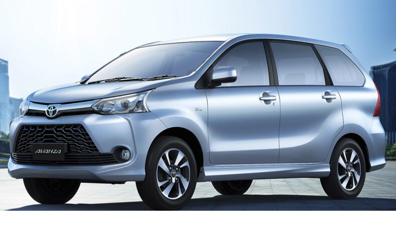 The Toyota Avanza Car 7 seater In Bangladesh