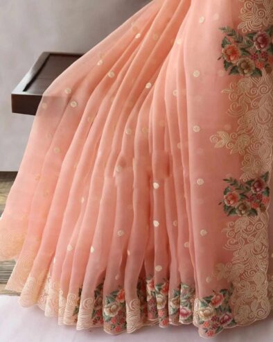 Online Organza Saree