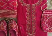 Hand Embroidery Kurti Set