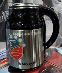 Miyako Automatic Electric Kettle 2.3 Liter MJK-S171 (Made in Malaysia)