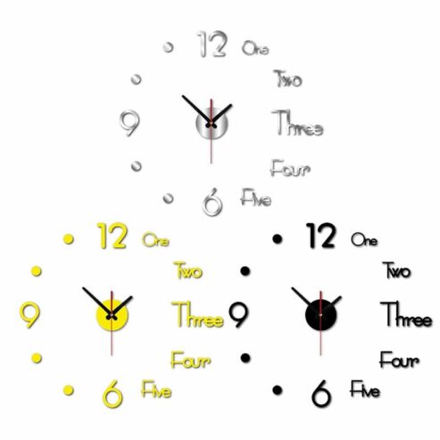 Unique Design Wall Clock