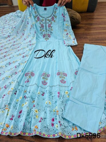 3 piece Anarkali Suit