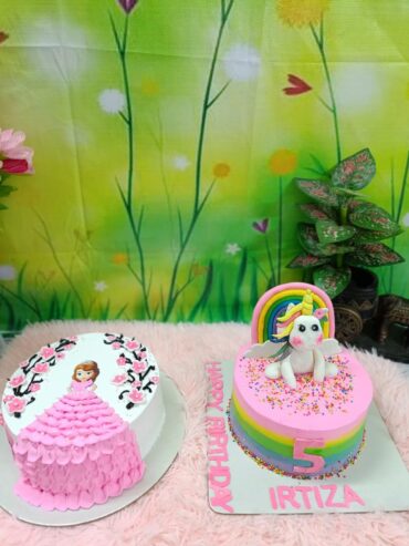 Birthday Princess Theme Cake