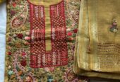 Handwork Phulkari Design Dress