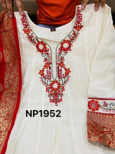 Cotton Dress With Dupatta