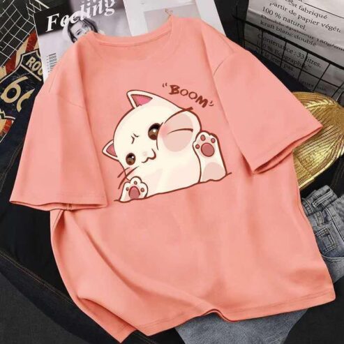 Cartoon Printed T Shirt