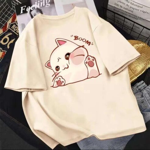 Cartoon Printed T Shirt