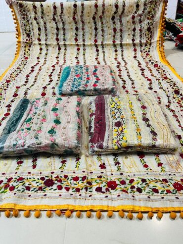 Champa Phulkari Dupatta