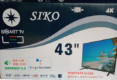 SIKO  43″ 4K Double Glass Smart TV