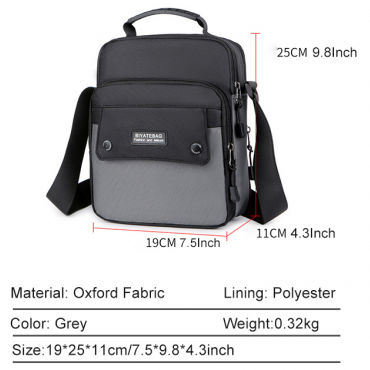 Men’s Cross-Body Shoulder Bag