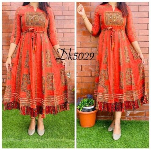 New Beautiful Design Gown Dress