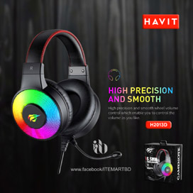 Havit Gamenote H2013D 3.5 Mm And USB Gaming Headset (1 Year Warranty)