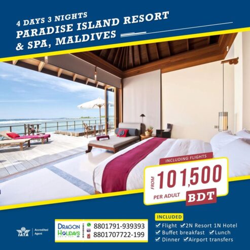 Customized Maldives Tour Package